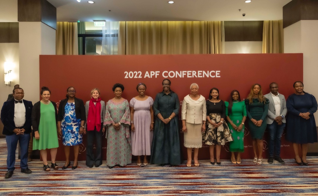 The African Gender Initiative promises to deliver sustainable long-term impact! This evening, First Lady Mrs Jeannette Kagame attended the @APForg AGI Launch Dinner, revisiting the transformative power of African Philanthropy on the continent. #APF2022