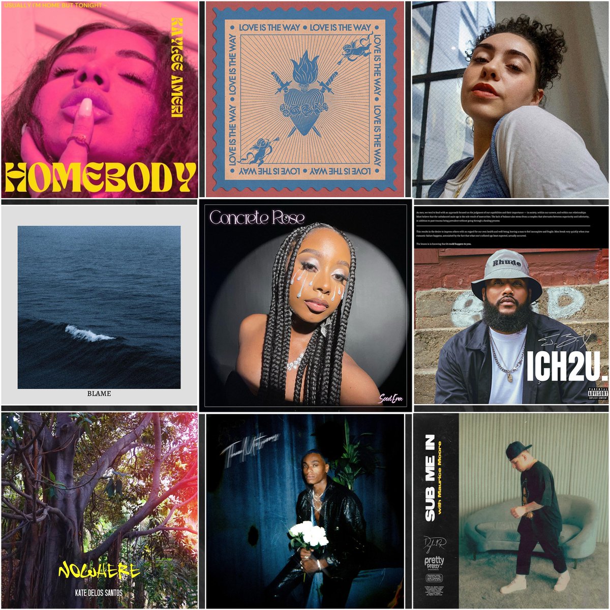 Check out some of our favorite R&amp;B songs from the last week, hand-picked just for you 💙

w/ @kayleeameri, @theesacredsouls, <a href="/millieegibson/">Millie Gibson</a>, @aaronbradfordd, <a href="/toddzackjr/">Todd Zack Jr.</a>, <a href="/langstonbleu/">LOVE IS A LUXURY OUT NOW!</a>, @dylanreesemusic + more! 🥀

Spotify: open.spotify.com/playlist/6Y1Nm…

Apple: music.apple.com/us/playlist/co…