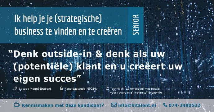 HiTalent2's tweet photo. Technische bedrijven opgelet! Deze (New)Business Developer B2B creëert de dynamiek die leidt tot resultaat. Voor CV, meer informatie en contact zie:https://t.co/LcZXJGiSU1 https://t.co/uyrg7spOfX