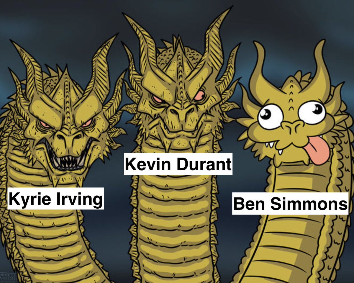 NBA Memes on Twitter "The Nets' Big 3 in a nutshell"