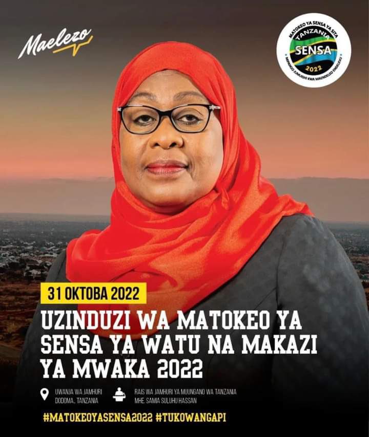 Kephawao's tweet photo. #TUKOWANGAPI
Ni tarehe 31 Oktoba, 2022 kutoka Uwanja wa Jamhuri Jijini Dodoma. Mh @SuluhuSamia Rais wa Jamhuri ya Muungano wa Tanzania atazindua matokeo ya awali ya Sensa ya Watu na makazi. Usikae mbali na vyombo vya habari. #MamaYukoKazini https://t.co/q5pbFl0HVA