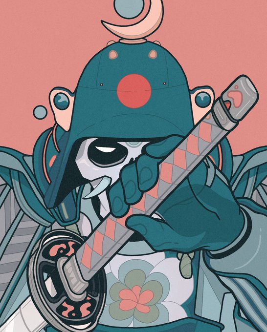 bnbMeekmill's tweet photo. Can't resist burning those @RENGA_inc backboxes!🔥

Welcome to the newest Dead Men Samurai!

#Renga #NFTs #Samurai #Deadmen https://t.co/Es30NtWOMM