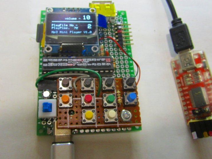 saiki0011's tweet image. #MP3Player 2台目の
取付け向きを間違えたボタンを
取外し正しく付け直しました😓
取付コネクタもピンヘッダーL型と
QIコネクタの組合わせに変更

#電子工作 #DFPlayerMini
#ATmega328p #Arduino #MP3Player