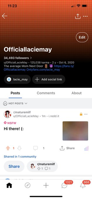 Follow me on Reddit if you want 😜😍 https://t.co/3ca7wRLFqi