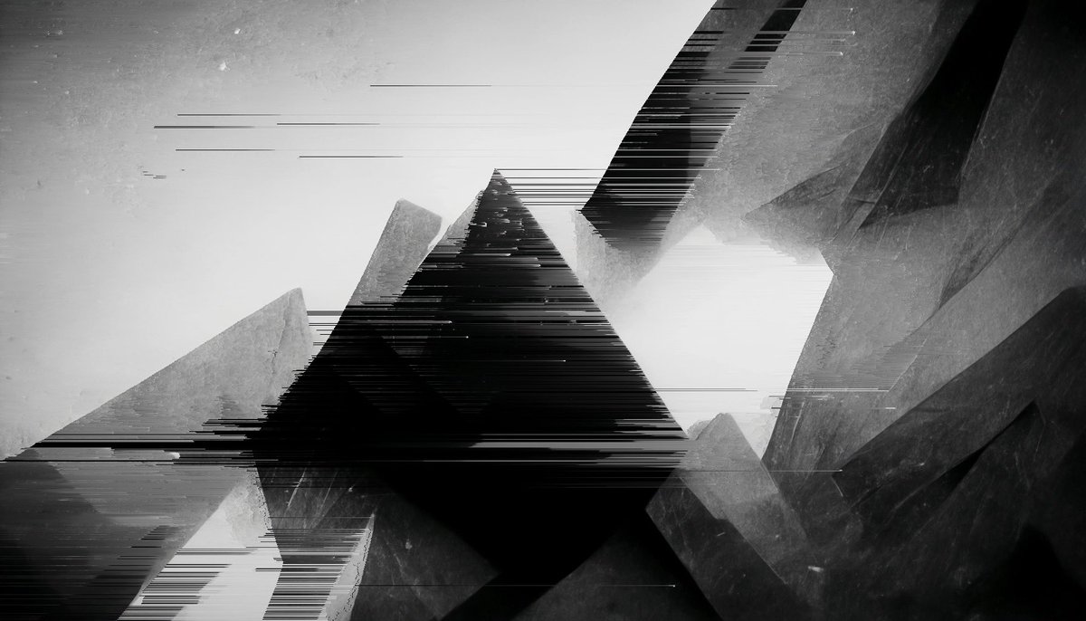 MalarkiSF's tweet photo. Geometric Havoc IV. #abstractart #abstract #generativeart #blackandwhite #monochrome #errorgrid #electronicmusic https://t.co/fdz9u3OJYc