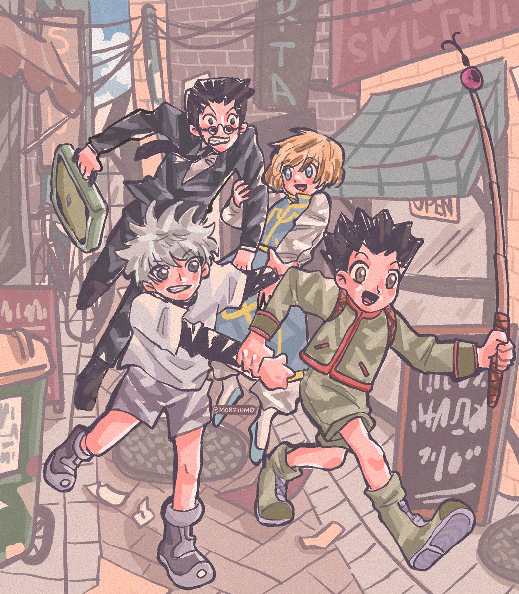 「the hunters are back!! #hxh 」|POPPY ◆ CF16 H45のイラスト