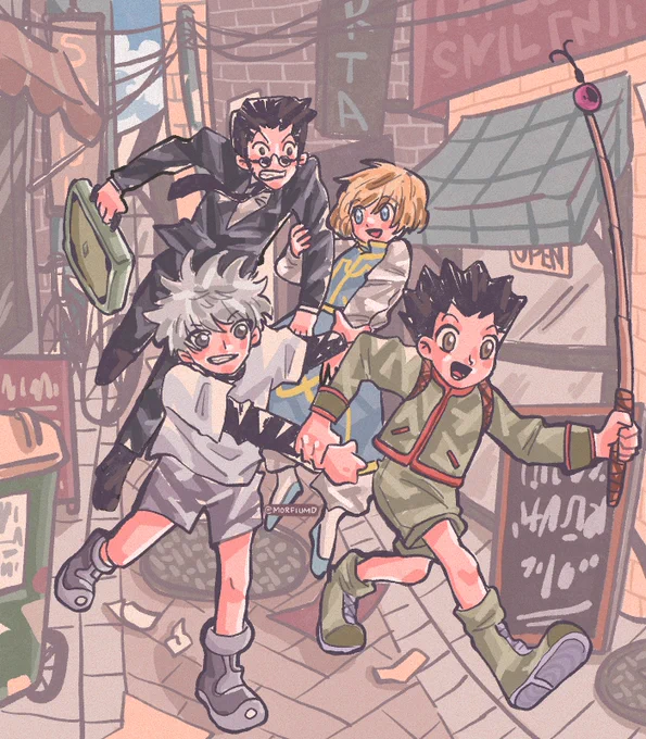 the hunters are back!! #hxh 