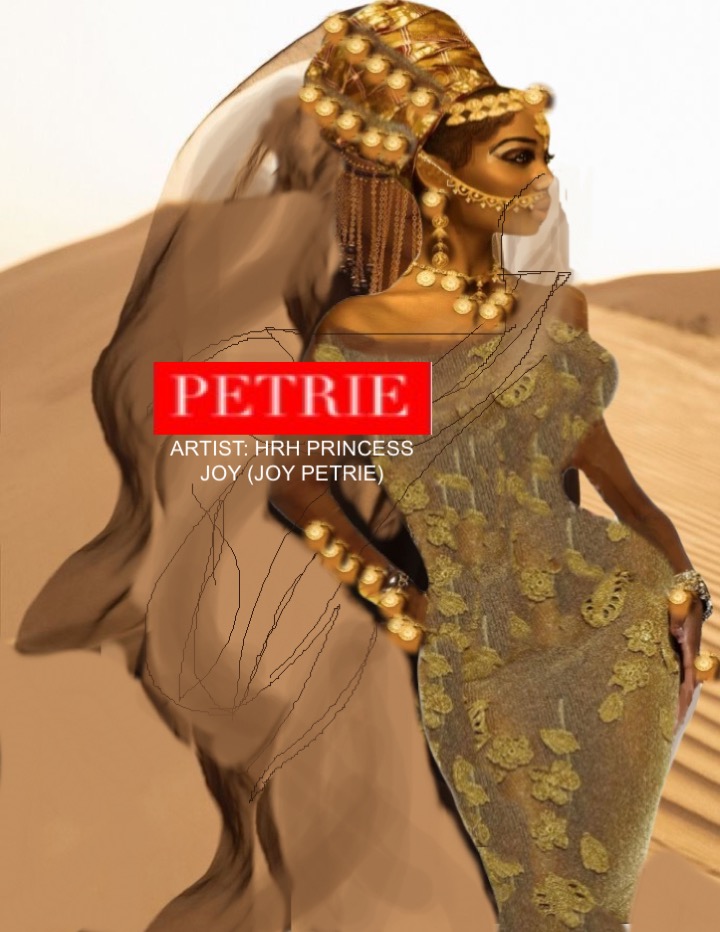 Her Majesty Africa, the Empress. My latest Fine Art/Art piece. ~HRH Princess Joy (Joy Petrie)