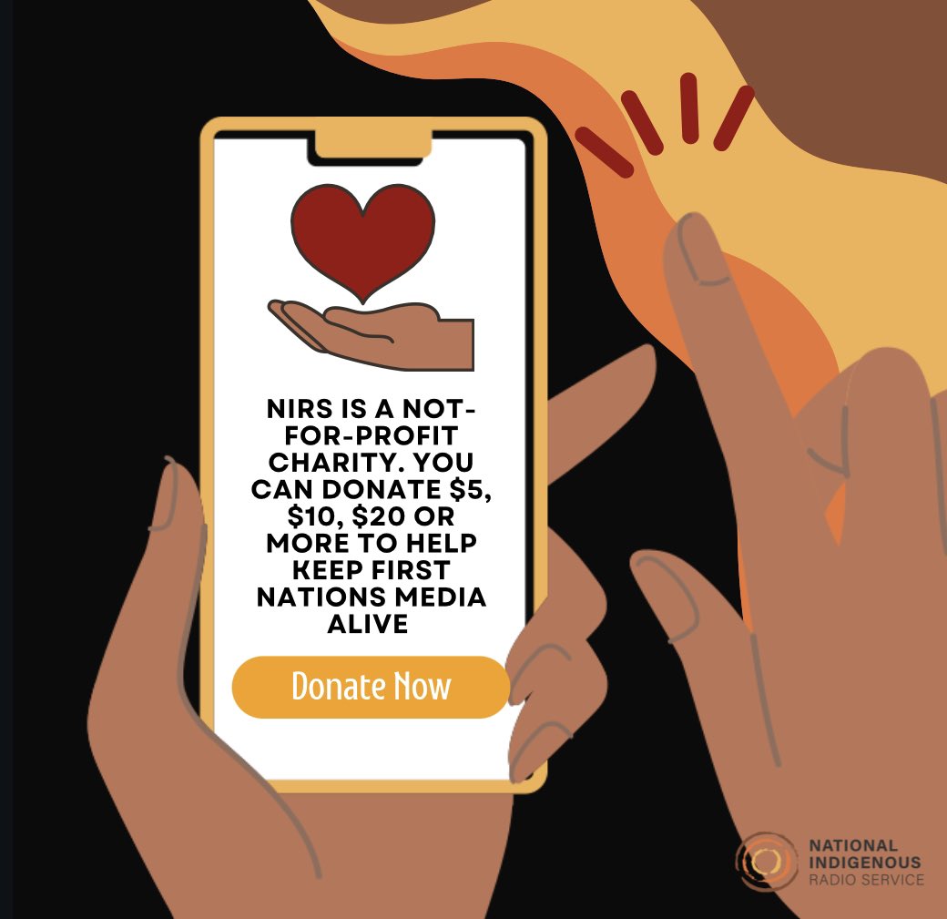 NIRS_news's tweet photo. National Indigenous Radio Service is a not-for-profit public charity and endorsed by the Australian Taxation Office as a DGR. You can donate via our “Donate” page - see link in bio. NIRS appreciates your support and donations. #Nirs #supportFirstNationsMedia #NIRS #NIRSNews https://t.co/sVzmER7UEt
