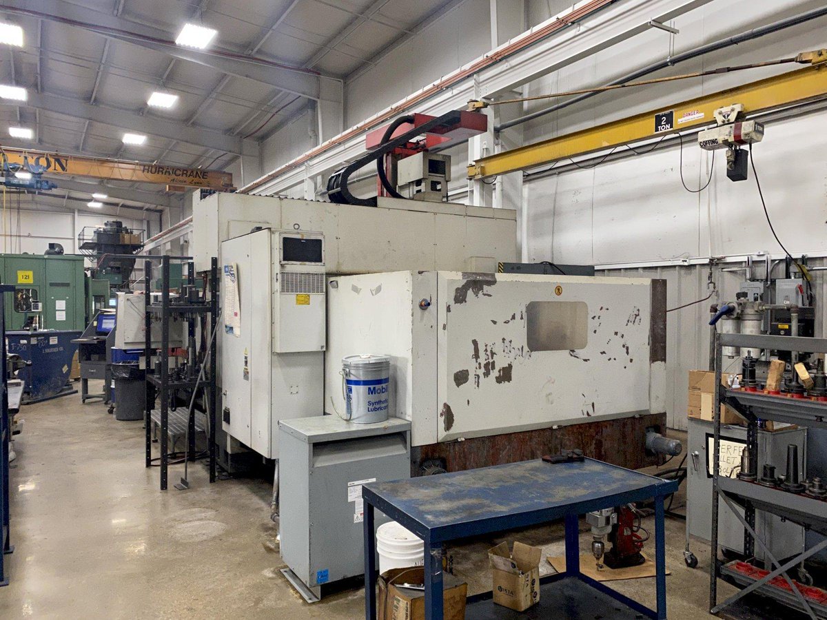 Machinetoolcomm's tweet photo. Used Milling Machines For Sale - AWEA LP-3021 CNC GANTRY/BRIDGE MILL https://t.co/NjUAVJvYKb
#awea #millingmachine #gantrymiller #aweacnc #cnc #mfg #machinetools #fanuc #gantrytypemilling #toolchanger #imts2022 #brisgemill https://t.co/0EPlkvEIFa