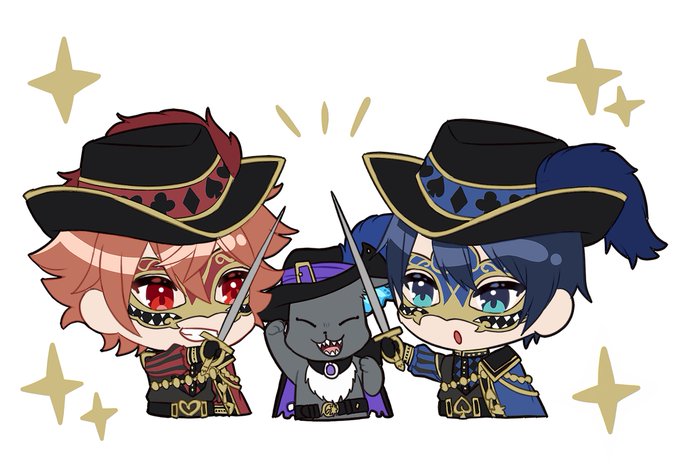 rkgkマスカレード #ツイステファンアート #ツイステ #twst 