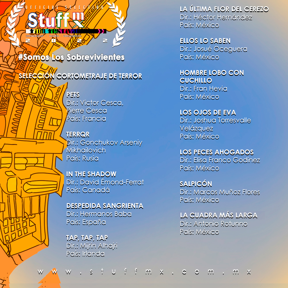 STUFFMXFilmFest's tweet photo. Lo mejor del terror se hace presente en #StuffMx lo mejor del cine independiente nacional e internacional lo puedes ver solo en Stuff Mx.
The best of horror is present in #StuffMx the best of national and international independent cinema you can see only in Stuff Mx https://t.co/mrnRmvAaBL