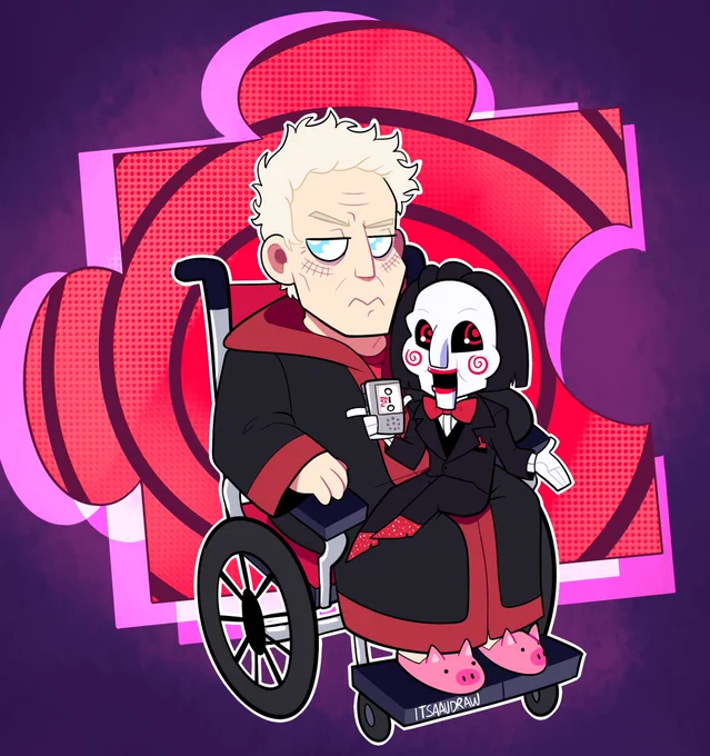 so glad tobin bell is back for #SAWX , hooray for more jigsaw!! 