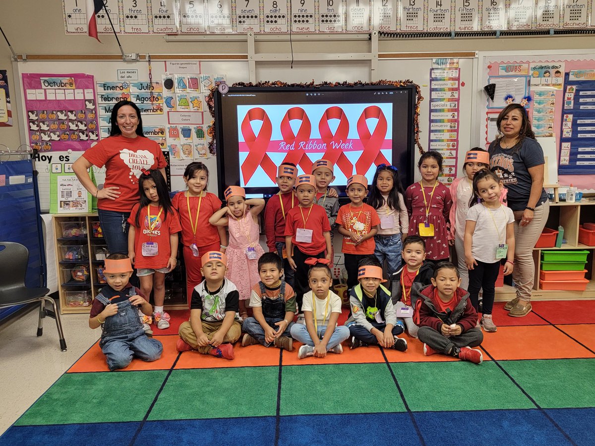 msluna404's tweet photo. "Red"y to say NO to Drugs #RedRibbonWeek2022 @Jones_AISD https://t.co/9Lryhi0kaS