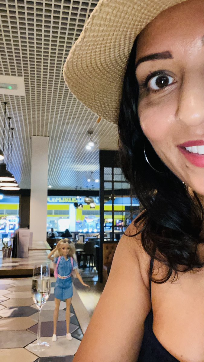 UshmaNJT's tweet photo. Well done @bhx_official today. 18months from arrival at the airport to a glass of champagne. #barbietravels is whisking herself off again to #Croatia, all in the of research https://t.co/bsBGT35sDa