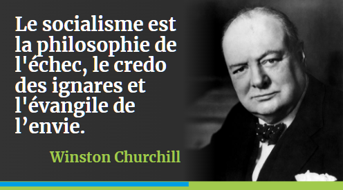 CitaroCapacity2's tweet image. "Le socialisme est la philosophie de l'échec, le credo des ignares et l'évangile de l’envie.
Sa mission est de distribuer la misère de manière égalitaire pour le peuple."
Winston #Churchill