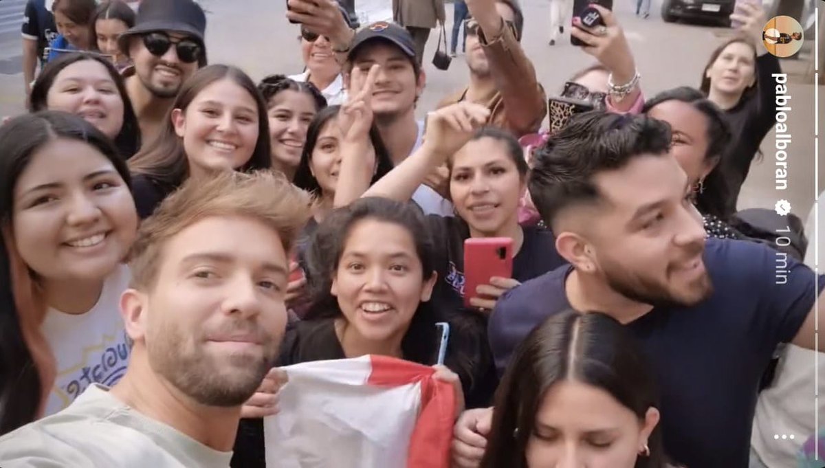 Desde Ecuador a Santiago y ahora Lima! ❤️ <a href="/pabloalboran/">Pablo Alborán</a> <a href="/EcPabloAlboran/">PabloAlborán Ecuador</a>
