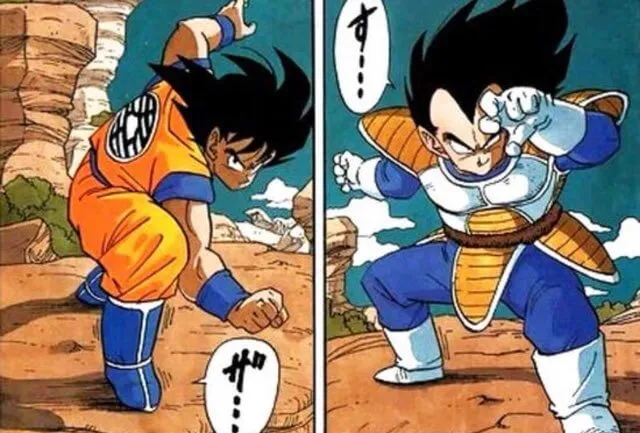 体伸ばす時悟空対ベジータの時のベジータのポーズ取りがち 