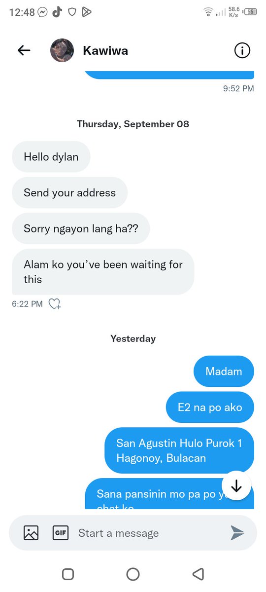 AntiMlbb's tweet photo. hello guys good day tulungan nyo naman po ako na mapansin ako ni maam. Di ko alam kung pano sya makakausap https://t.co/jhiur9MTs2