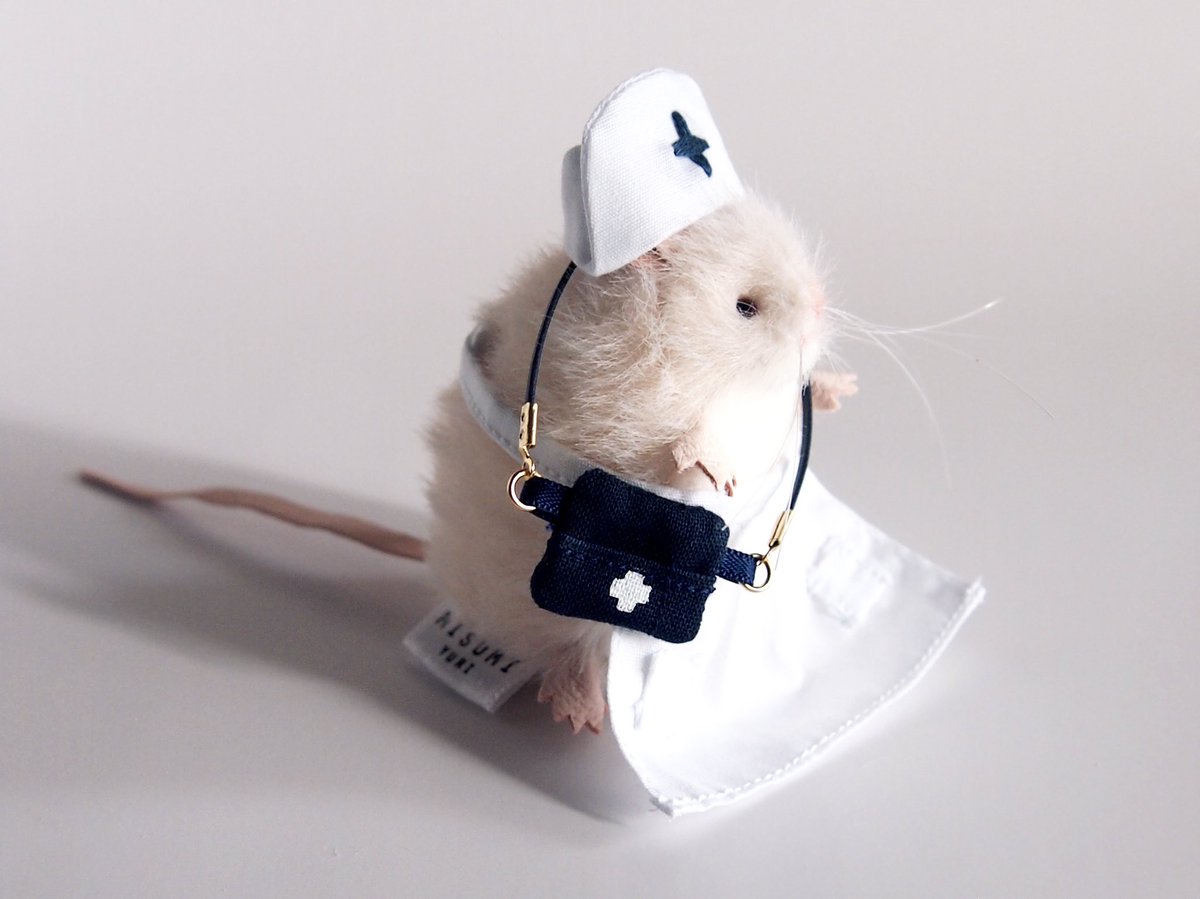 ナース　マウスのぬいぐるみ 三角ユウリ ナース マウスのぬいぐるみ 三角ユウリ 【公式通販】