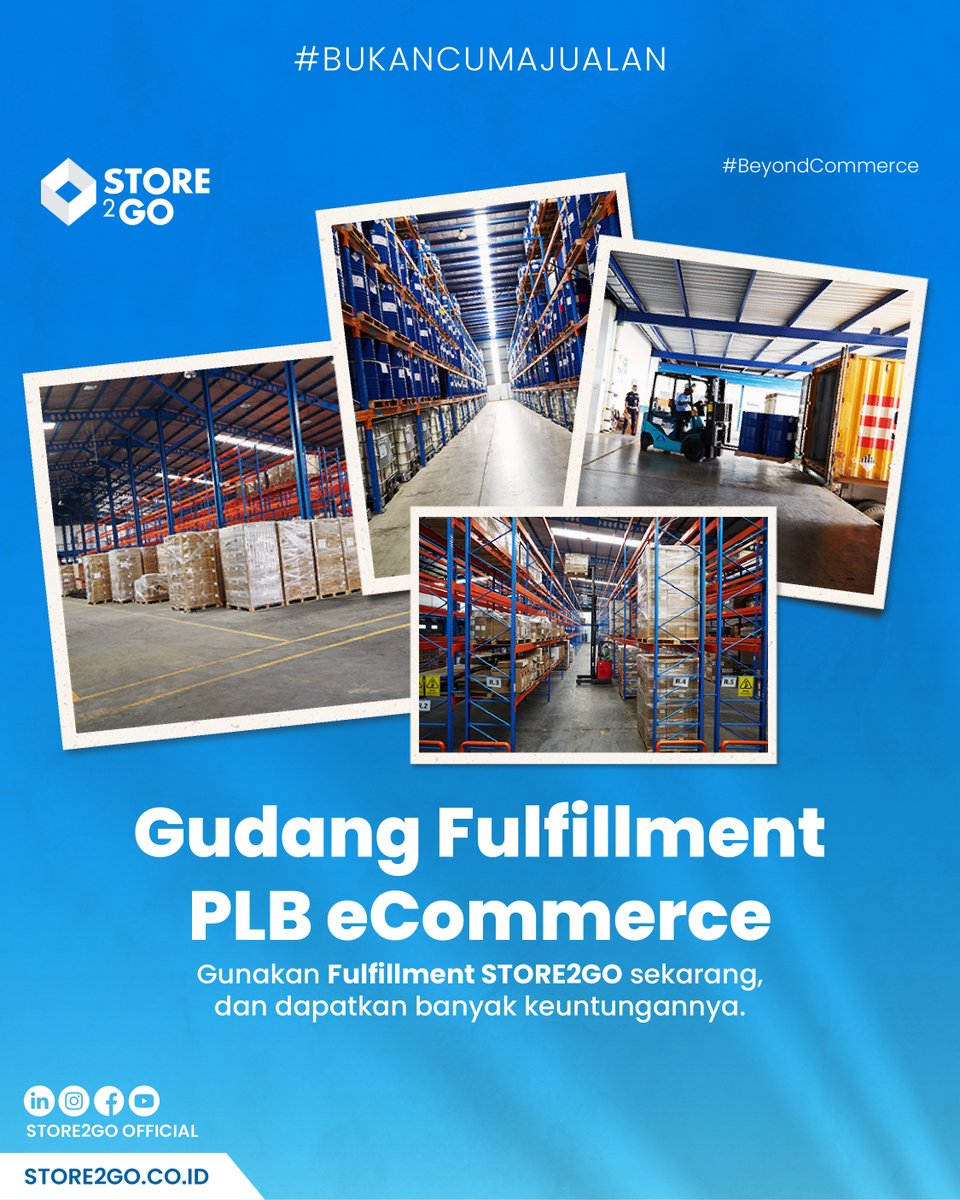 store2go_id's tweet photo. Setiap barang yang masuk melalui gudang PLB eCommerce STORE2GO akan disimpan dengan baik dan dikelompokkan sesuai dengan jenis barangnya. Gudang STORE2GO juga telah terintegrasi dengan sistem yang memudahkan dalam pengelolaannya.

#STORE2GO #BeyondCommerce #STORE2GOFulfillment https://t.co/DSSdUiHWAl