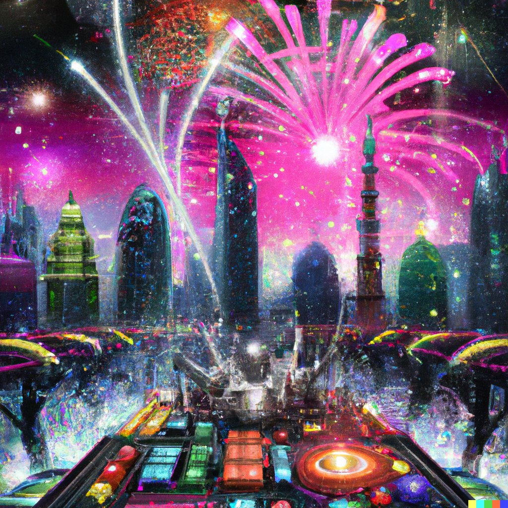 Abhas9's tweet photo. Diwali art generated by DALL·E 2 https://t.co/ccivHc7aZo