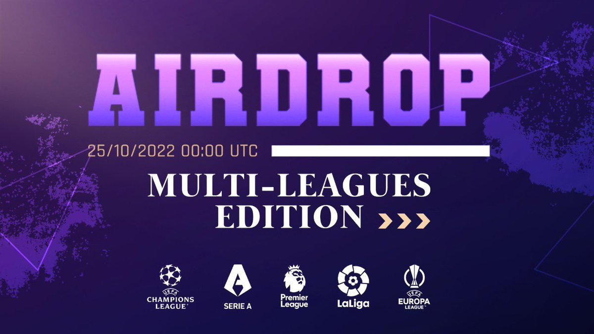 CryptoCupQatar's tweet photo. ⚡The third airdrop is now OPEN.

⚽Participate in your favorite matches 
🔥 Support your team
🏆Earn rewards by testing Crypto Cup beta

🕐 Matches can be played 16 hours prior to their start

🌐 https://t.co/OYUeZaBfZS 

#Airdrop #ChampionsDay #playtoearn #p2e #Champions #p2e https://t.co/PscRQunvjz