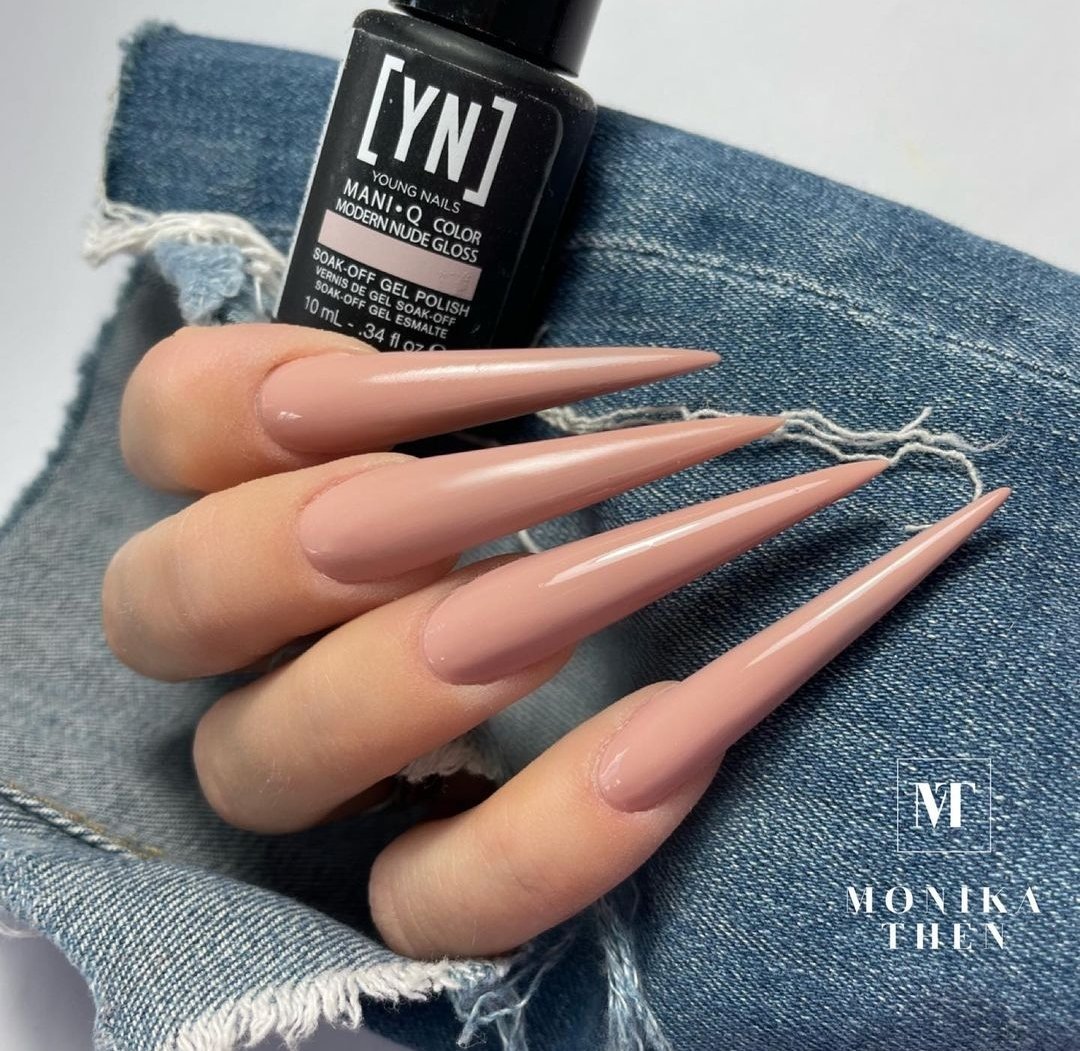 YoungNailsAus's tweet photo. Nothing beats a Simple Nude Stiletto using our "Modern Nude" Gel Polish 😍 wearable for anytime of the year! Set by YN Mentor @monikathen_yn_mentor https://t.co/PbxhPEBQW8
