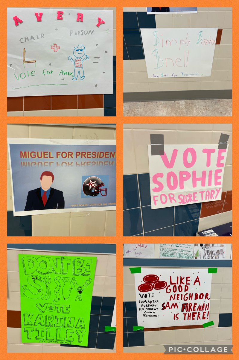 OctWierzbicki's tweet photo. The campaign is HEATING 🔥 up! So fun to watch the kids hype each other up, advocate for themselves, and be a member of their school community! @OCTTGreen they’re not making this easy! #OCTstuco #studentleaders #weareGCISD #oct4u #happycampers https://t.co/uQoacTUMaw