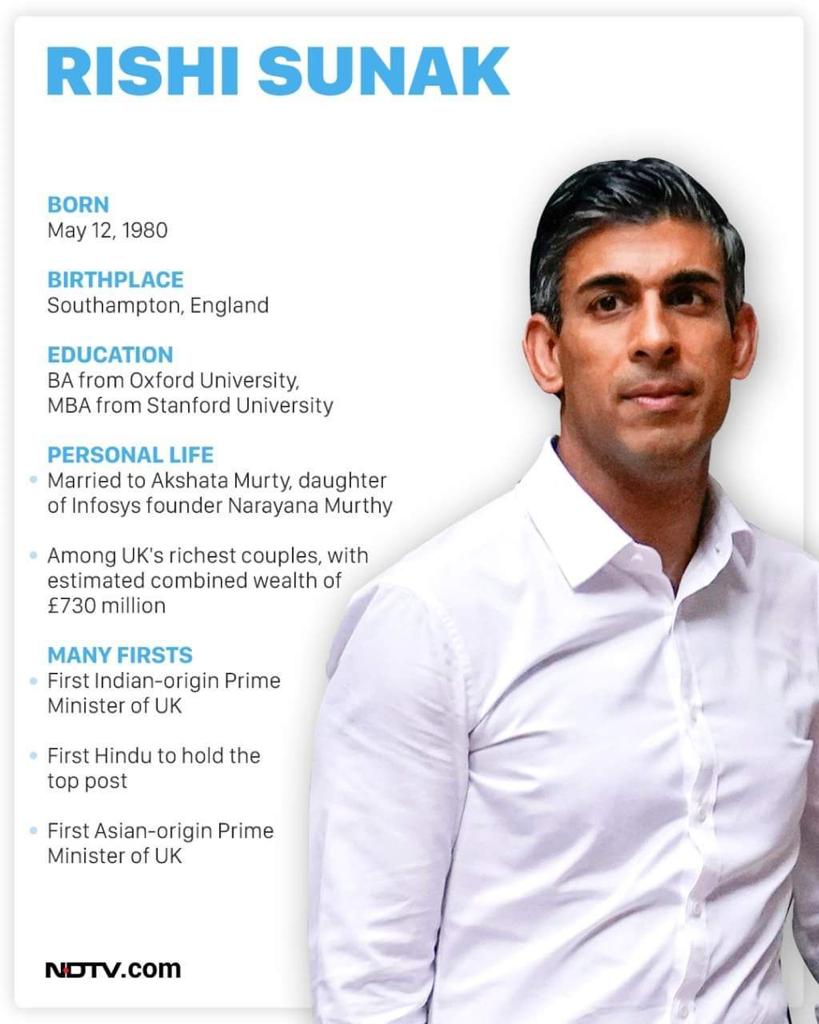 syed2000's tweet photo. Who is new UK PM Rishi Sunak? 
#RishiSunakPM https://t.co/RXseYDJh7x