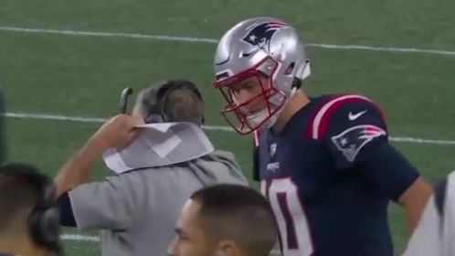 Two straight three and outs to start for Patriots...