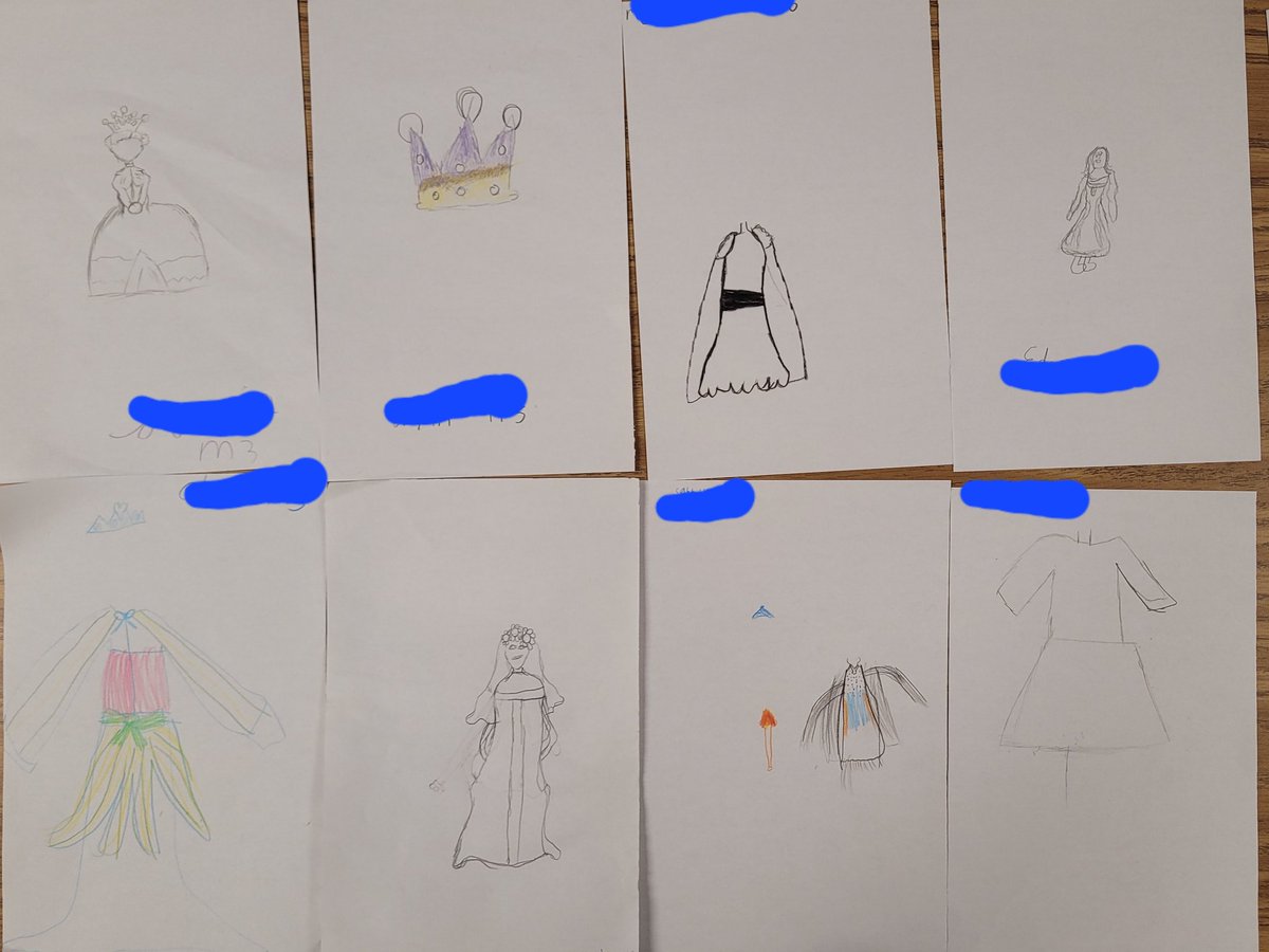 WMESDrama's tweet photo. Our #ShiningStars have been having fun at the costume design center in Drama #WMEStars #WeAreTheArts #FineArtsMagnet #ycsd #elementary #design #getcreative https://t.co/8sF6eG6fVs