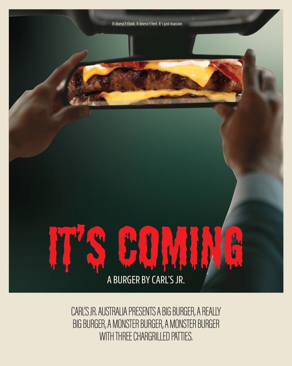 OOOOooooOOo Big Scary Burgerrrrr. We made a big burger but scaaarrrryyyy

So big and scary you won't even be able to finish it

OooooOOOooOo
#scary #halloween #burger #carlsjrau #carlsjr #challengeburger