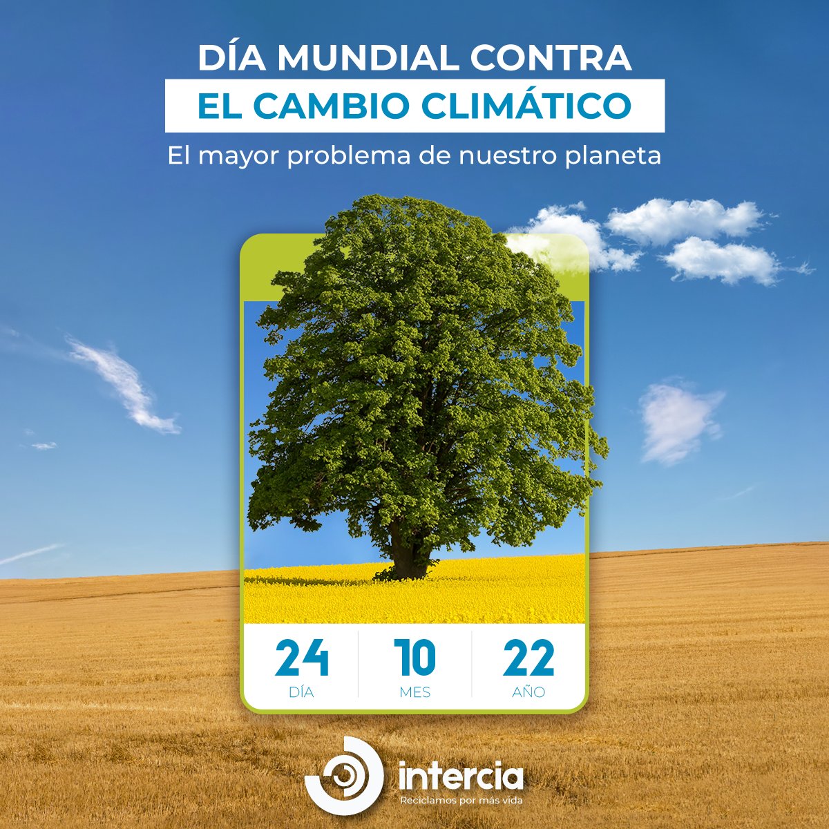 InterciaEc's tweet photo. Dejemos de lado las acciones que afectan la salud de nuestro planeta y empecemos a aportar activamente en las que trabajan por su cuidado. Nuestra misión más importante es ayudar a construir el camino hacia un futuro más verde. 🌎🌳
#Intercia #ReciclemosPorMásVida https://t.co/nMleXZiqSo