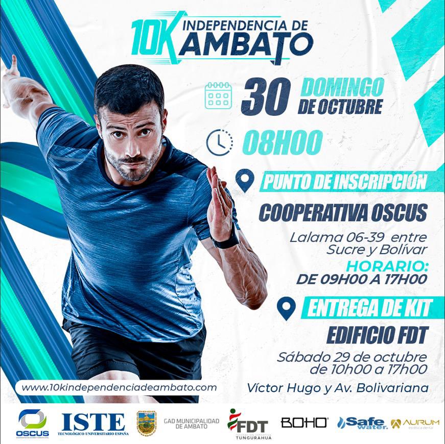 TecnicoUOficial's tweet photo. Hincha #Albirrojo 🔴⚪️ se parte de la carrera más importante de la ciudad 🏃🏻‍♂️ 

Recibe $5 de descuento en tu inscripción presentando tu #RodilloCard 🇦🇹 no pierdas esta oportunidad.😎

¡Inscríbete ya! Cupos limitados 🔥

Más información:
☎️ 099 504 0437
📲 https://t.co/ef9BjbrO1E https://t.co/sxHa0yD345