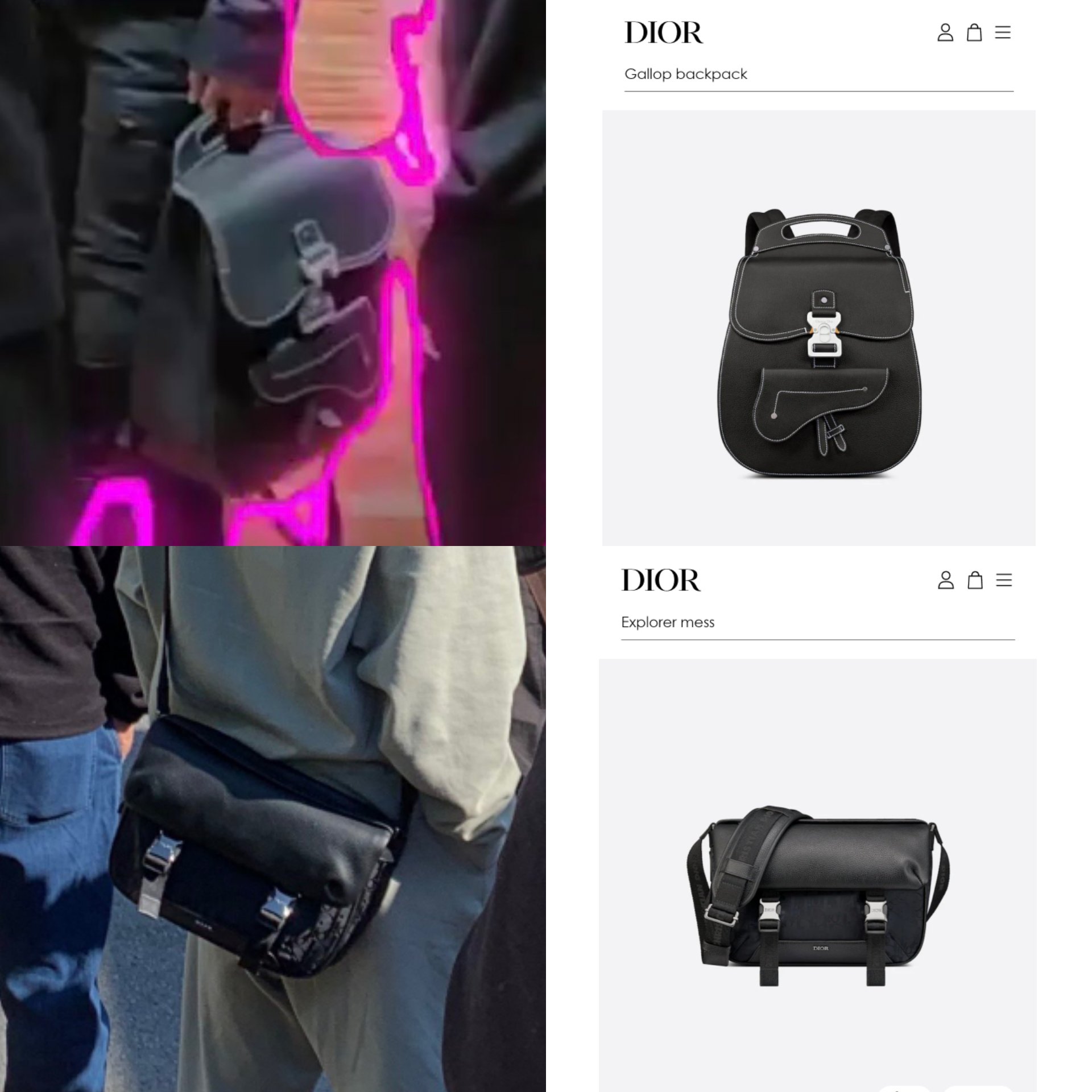 JIKOOK / Jimin gave Jungkook a Dior backpack. Jimin and Jungkook wear  couples backpacks 