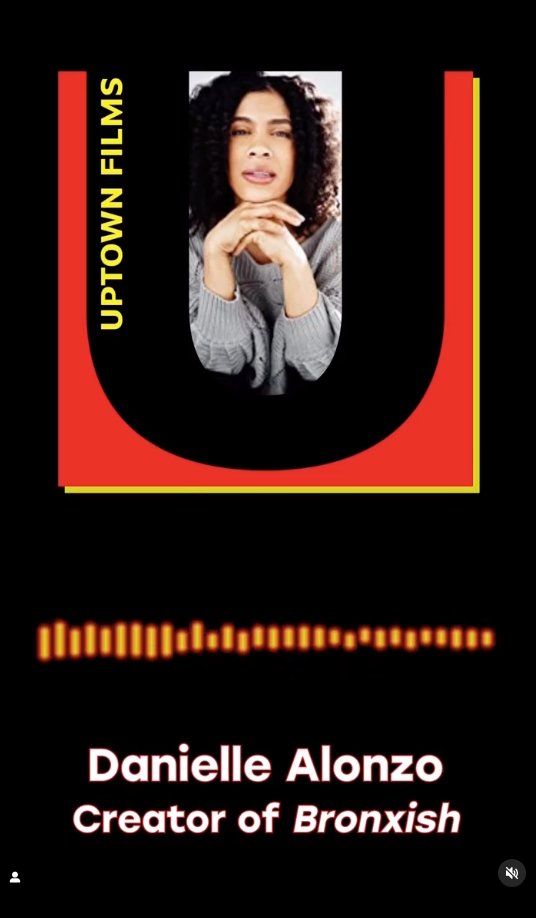 Bronxish_'s tweet photo. Y'all. Go listen to our fearless leader, Danielle Alonzo, on the Uptown Films podcast!! Talking about getting her career lows and highs, making Bronx 'ish, and what's coming up next!
https://t.co/BlqH4T4Aqm https://t.co/k0RRzHKQny