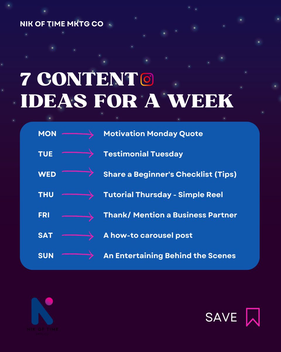 aluv4adventures's tweet photo. #TIP - always rotate between Entertainment, Motivation + Education of your Business!
#SAVETHIS

#NIK #nikoftimemktgco #nikoftime #socialmediamarketing #branding #marketing #centralflorida #creative #creators #smallbusinessmarketing #smallBusiness #realestate #injuryattorneys https://t.co/VXMYXTvKsr