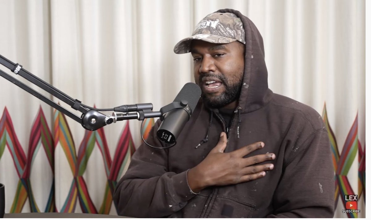 gabe_stutman's tweet photo. "I'm sorry for hurting you, as a Jewish person. I'm sorry for the way that it made you feel. And I'm sorry for the entire population of a race that I feel is actually my brothers." Ye apology, speaking to @lexfridman, published today. https://t.co/embLtNNHVa