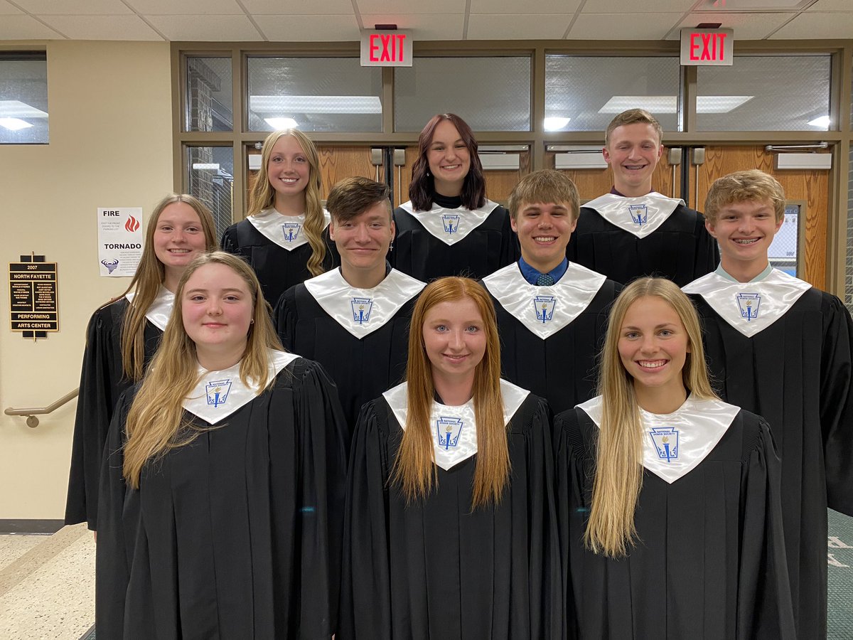 Congratulations to the new NFVHS National Honor Society members!! NFV Proud!