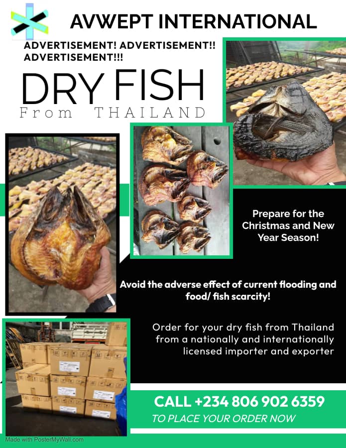 avwepat's tweet photo. Get your affordable dry fish https://t.co/nh0ROrMIdE