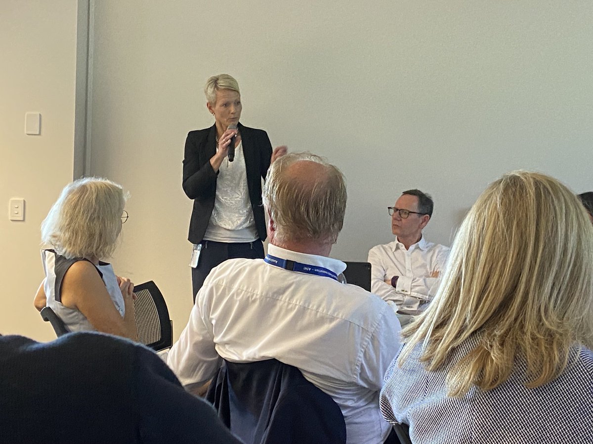 AIHI_MQ's tweet photo. Rich and robust discussions following our seminar today with Australian and international perspectives on quality and safety in #healthcare. ⁦@JBraithwaite1⁩ ⁦@RClayWilliams⁩ ⁦@wiig_siri⁩ ⁦@BoelGare⁩ ⁦@PfaffHolger⁩ https://t.co/H3j9JPSYhW