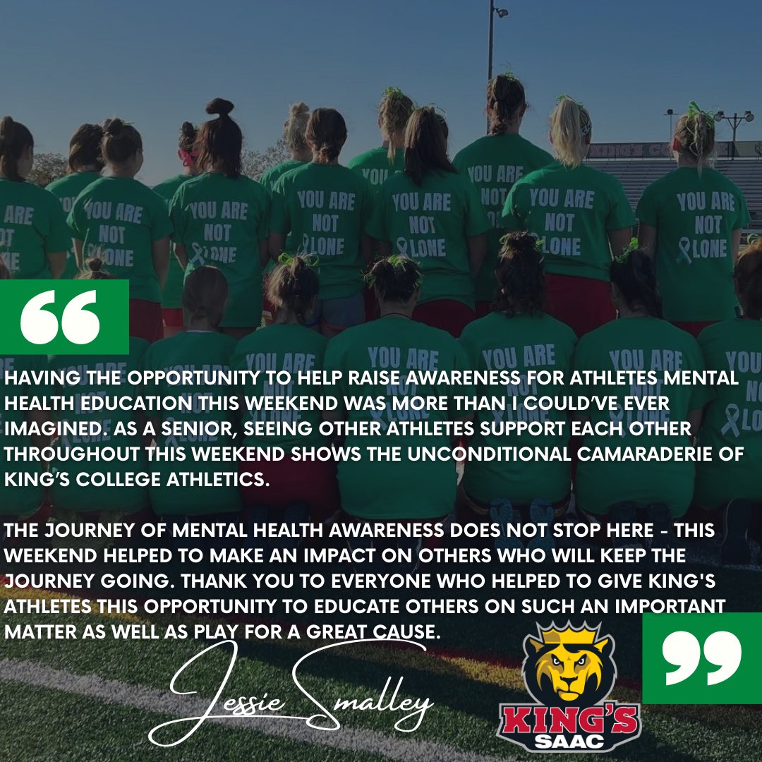 King's College SAAC tweet media