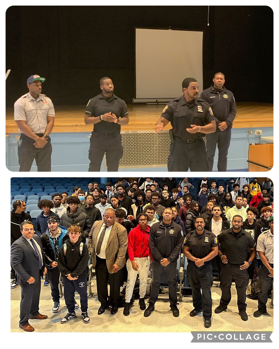 A magnificent @YonkersMBK Empowerment assembly @RooseveltECHS this morning with outstanding @YonkersPD and @YonkersFire