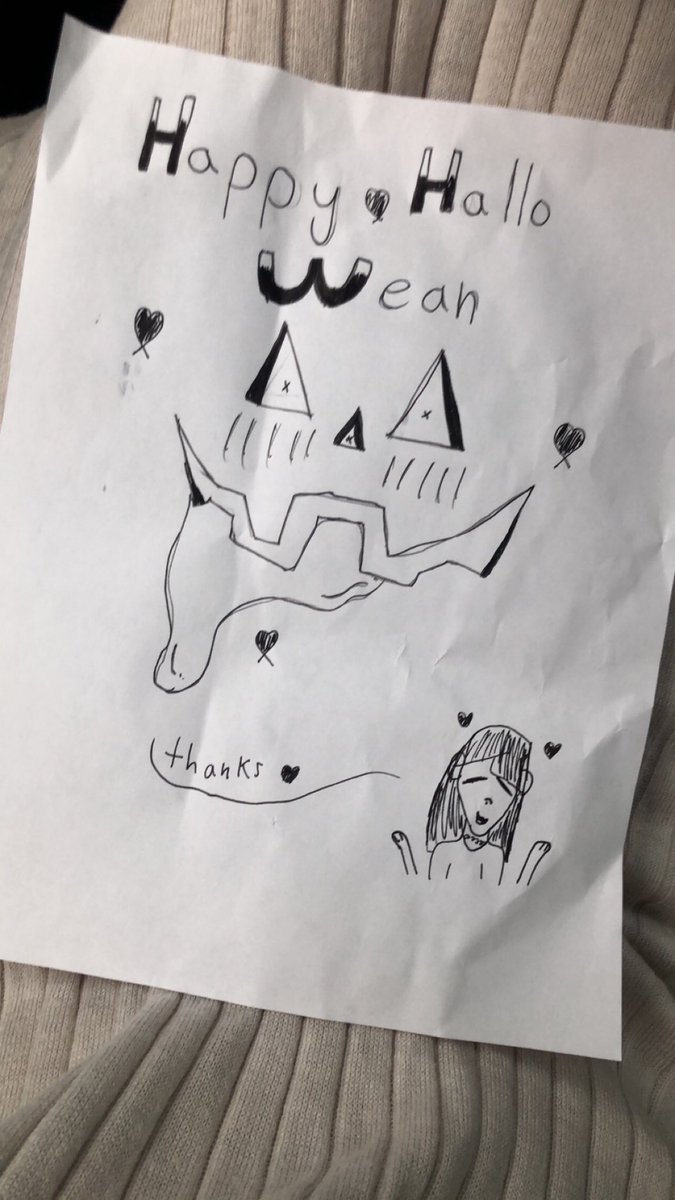 eok___'s tweet photo. We administered over ✨1100✨ COVID boosters + flu vaccines on Saturday!!! The whole day I wanted to give each person a thank you card just for getting vaccinated. Turns out the kiddos I jabbed with a needle thought I deserved a thank you instead 🥲 https://t.co/oeNE95WQj8