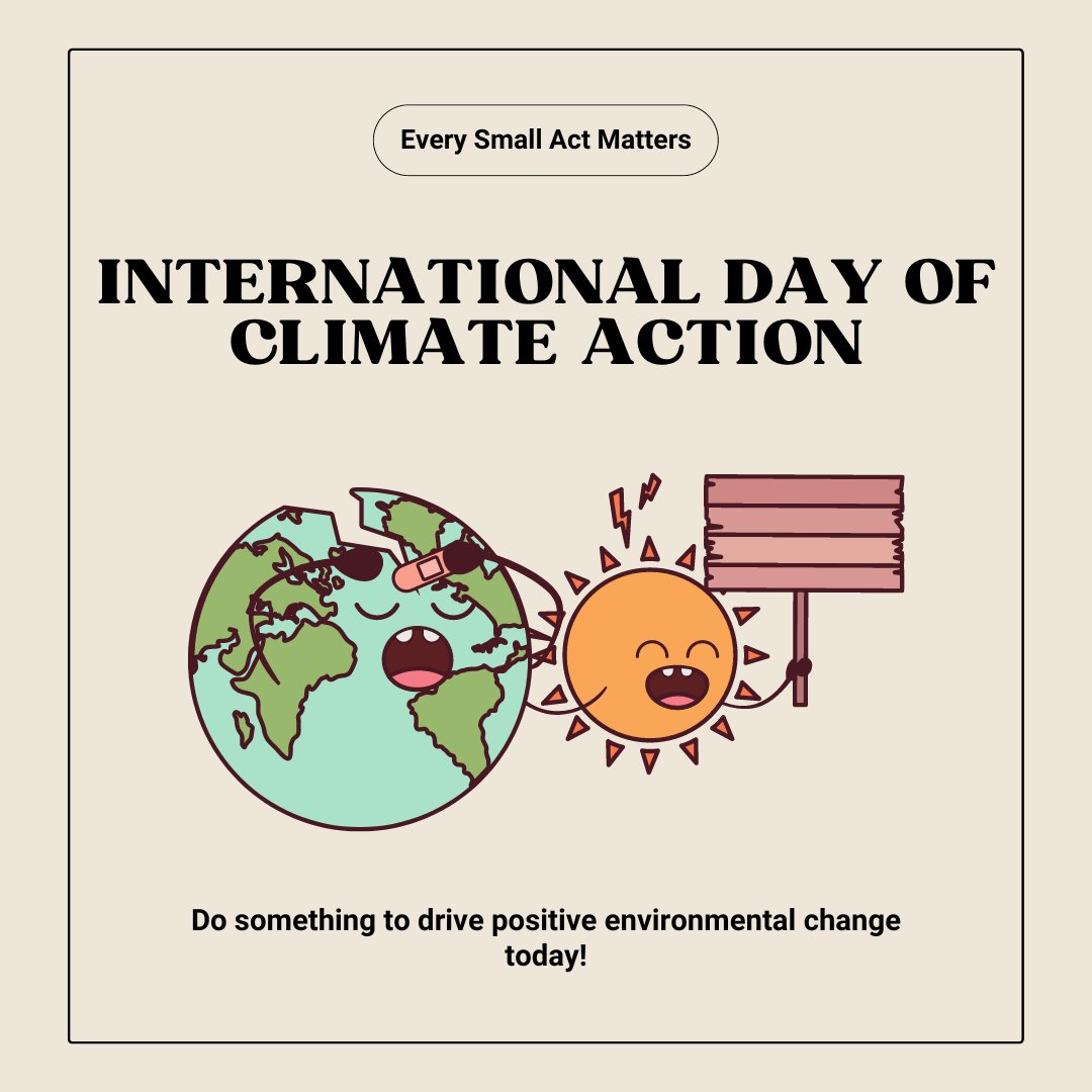 nsenvironetwork's tweet photo. October 24th is #InternationalDayofClimateAction 🌍

Do something to drive positive environmental change today!

#environment #environmentalissues #climatechange #nsen #environmentaladvocacy #climateaction #climatejustice https://t.co/6tm9dhJFwg