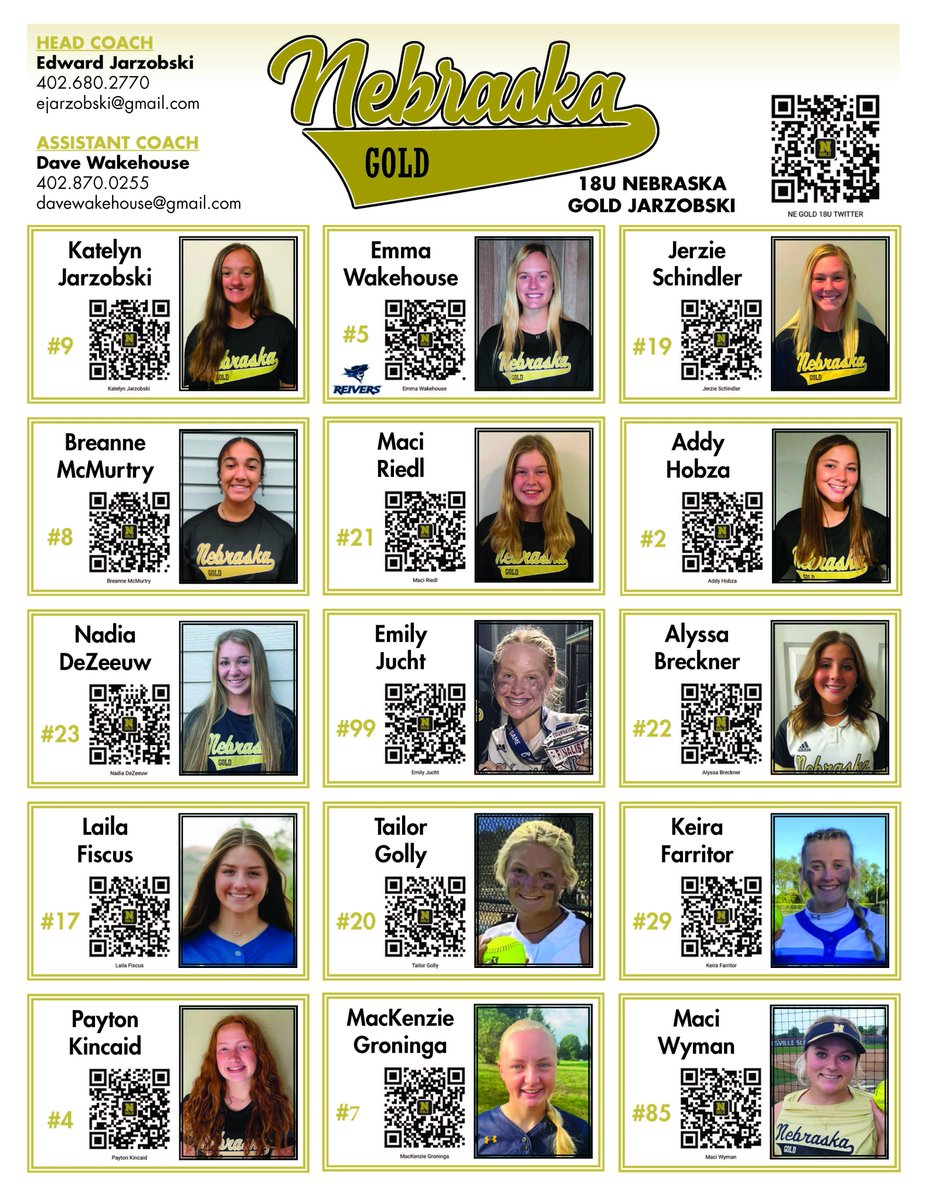So excited about this team! Come watch us play!

@nefury00 #golddna #trusttheprocess