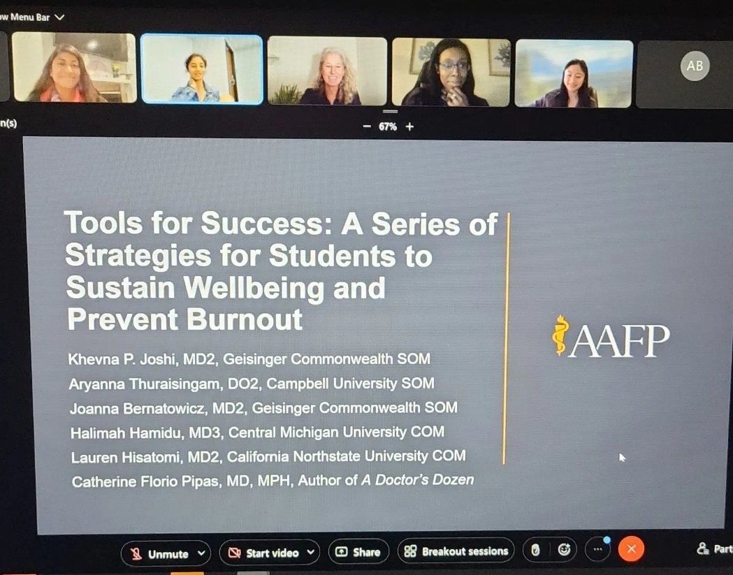 This is one of the many reasons why I LOVE my job!

Kicking off @AAFP_FMIG Your Bridge to Better Workshops with our Tools for Success book club!

#aafpwellbeing #FMRevolution #fmig #aafp