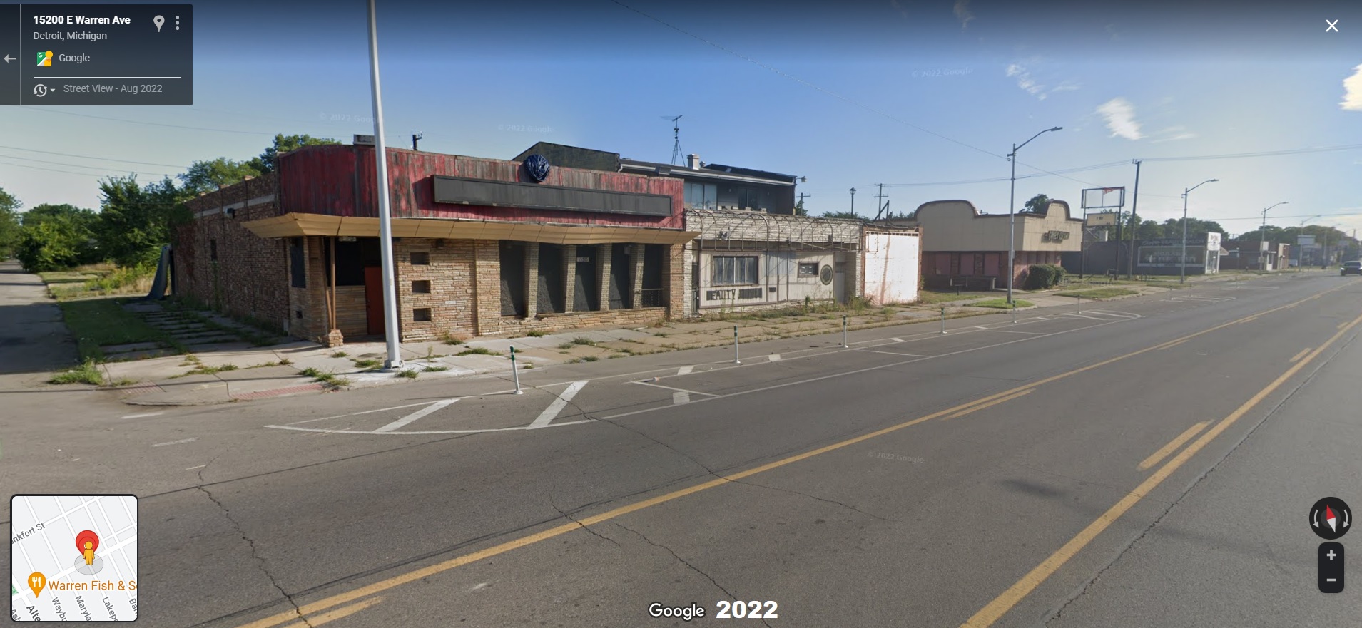 Detroit Street View on Twitter "Detroit, E Warren, 1970's2022