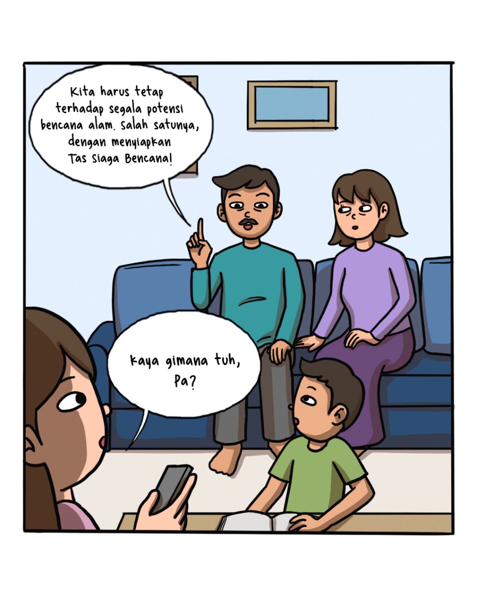 Wilujeng enjing wargi Bandung 🙌🏻❤️

KOMIKOPIM = Komik Punya Prokopim
“Tas Siaga Bencana”